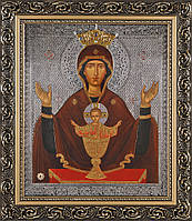 Ікона Пресвятої Богородиці "Неупиваемая чаша" (багет, 49х42)