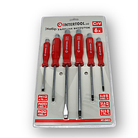 Набір ударних викруток 6шт.НТ0403