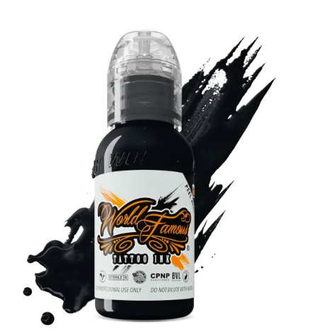 Фарба для тату World Famous Ink Triple Blackout 30 мл, фото 1