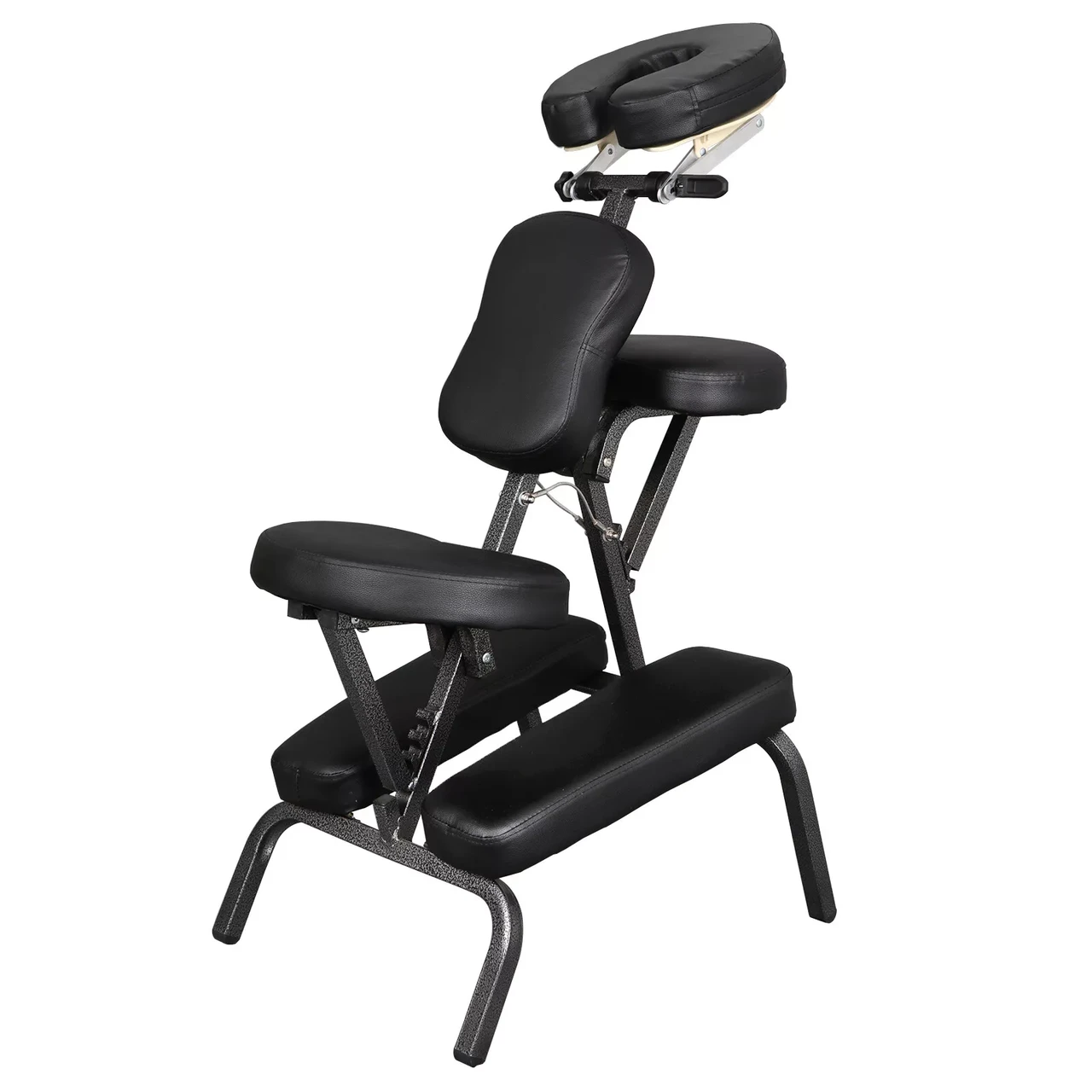 Крісло для масажу та татуювань (Масажний стілець) Alfa Massage Folding-1 Black