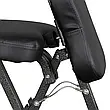 Крісло для масажу та татуювань (Масажний стілець) Alfa Massage Folding-1 Black, фото 8