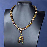 Чотки з перламутру на 108 намистин діаметром 10 мм, фото 2