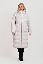 Жіночий пуховик  А-силуету М-1155, розміри 48-64, фото 2