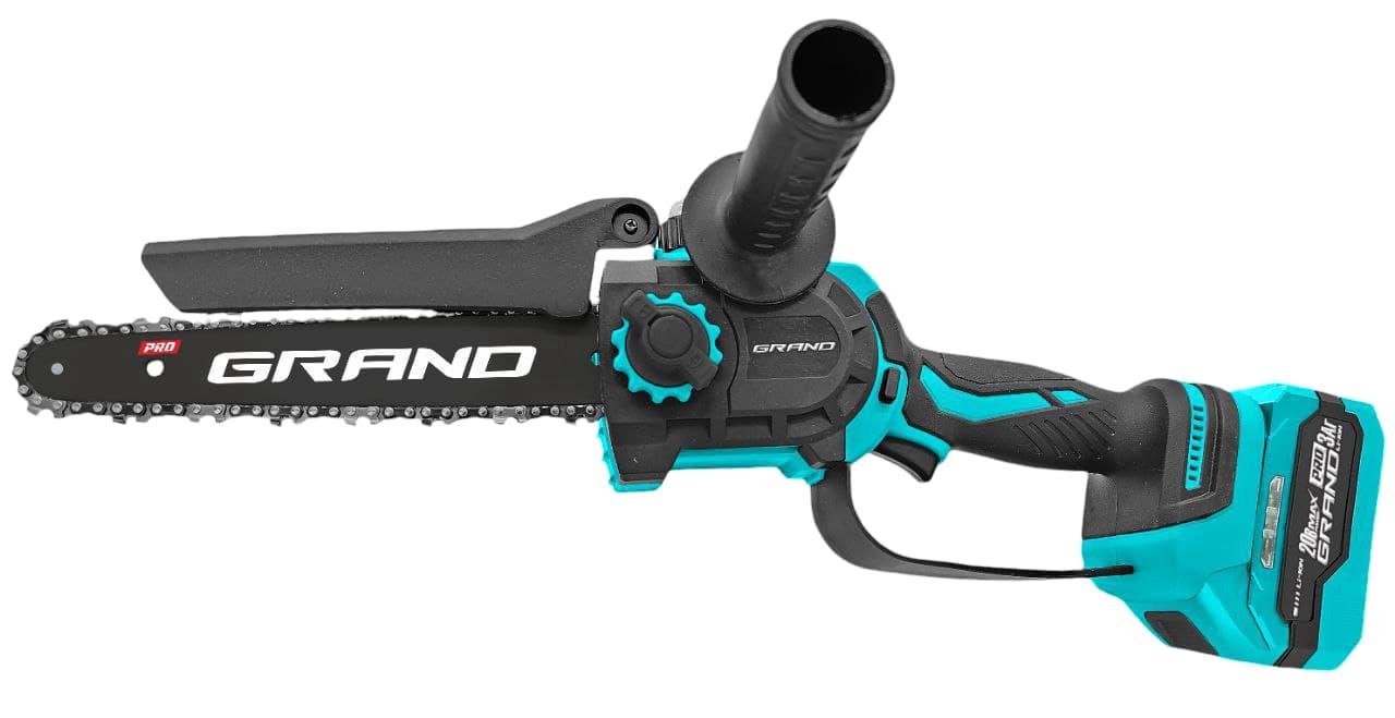 Акумуляторна ланцюгова пила GRAND АПЦ‑8М/3‑2 (BRUSHLESS), фото 1
