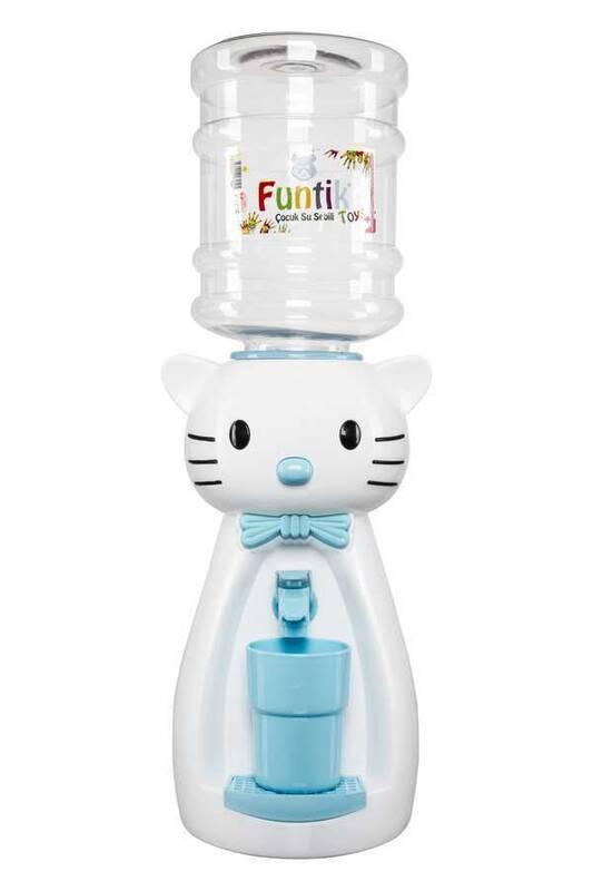 Дитячий кулер для води Фунтик Котик Білий, фото 1