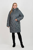 Жіноче зимове пальто великих розмірів М-1152, розміри 46-60, фото 5