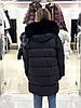 Пуховик жіночий Chanevia 25525 BLACK, фото 4
