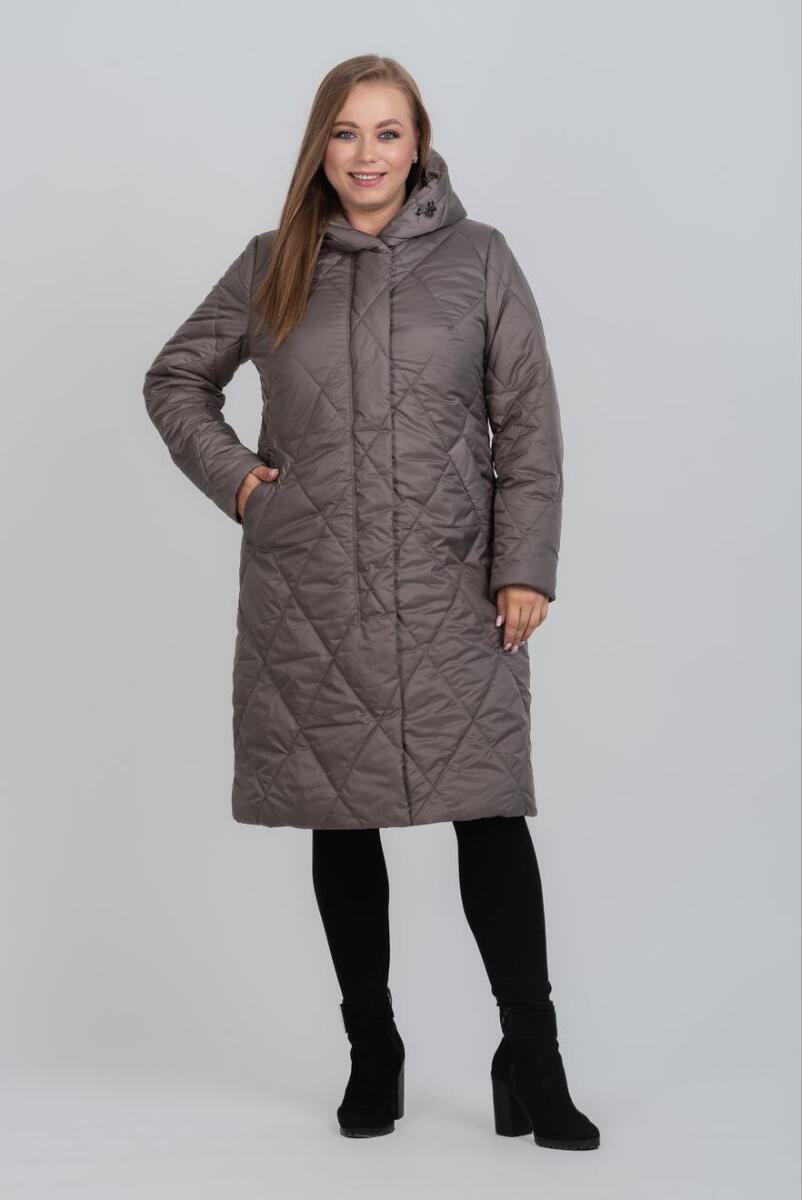 Жіноче зимове пальто великих розмірів М-1143, розміри 48-68