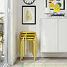 Табурет із оббивкою IKEA GULTARP Жовтий Висота - 45 см 206.129.90, фото 2