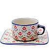Чайна пара 0,3 л Red Flowers, фото 6