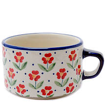 Чайна пара 0,3 л Red Flowers, фото 3