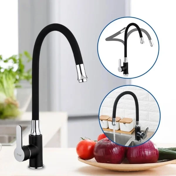 Змішувач для води з гнучким краном Water Tap HA-181 Jw, фото 1