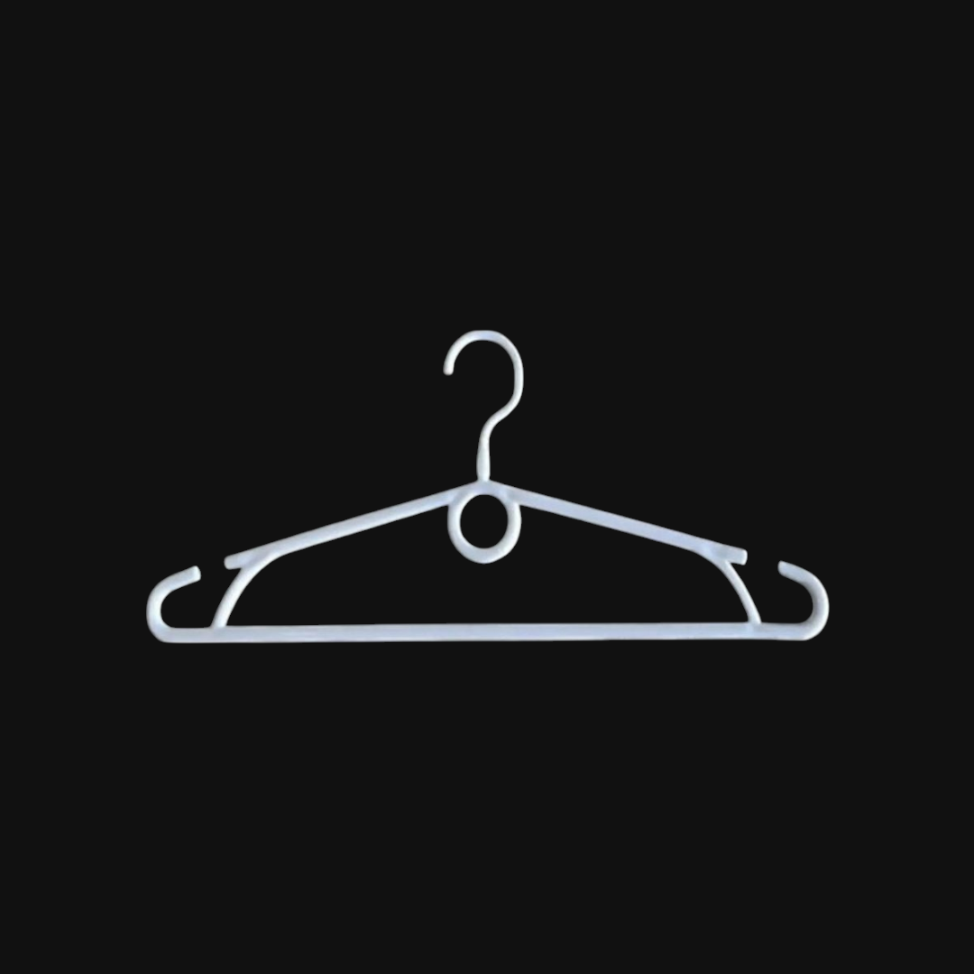 Детячі пластикові плічки 32 см білі тремпеля для дитячого одягу Польща 5 шт, фото 1