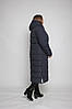 Жіноче зимове пальто великих розмірів М-1089, розміри 48-68, фото 6