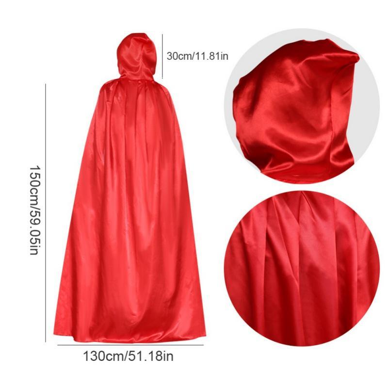 Карнавальний плащ відьми, смерті, драгули костюм на хеловін, фото 1