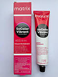 8CC (світлий блонд глибокий мідний) Стійка крем-фарба для волосся Matrix SoColor Vibrant Pre-Bonded,90ml, фото 3