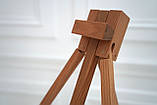 Мольберт тринога M14, компактний дерев'яний мольберт на стіл, фото 7