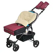 Конверт-чохол на овчині в коляску або на санки Ideal  For Kids
