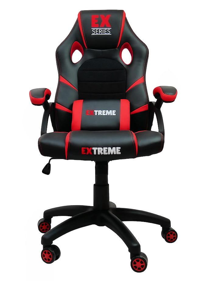 Крісло геймерське Extreme EX Red чорно-червоне, фото 1