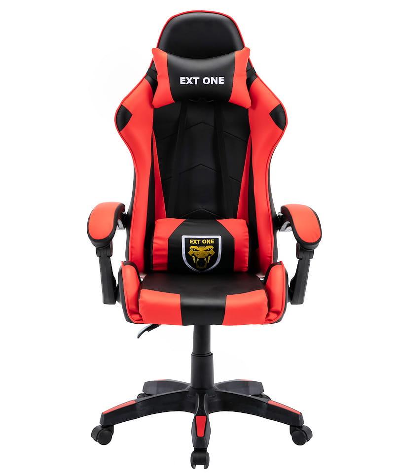 Крісло офісне, геймерське Madrex EXT ONE WHIRE чорно-червоне, фото 1