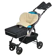 Конверт-чохол на овчині в коляску або на санки Ideal  For Kids