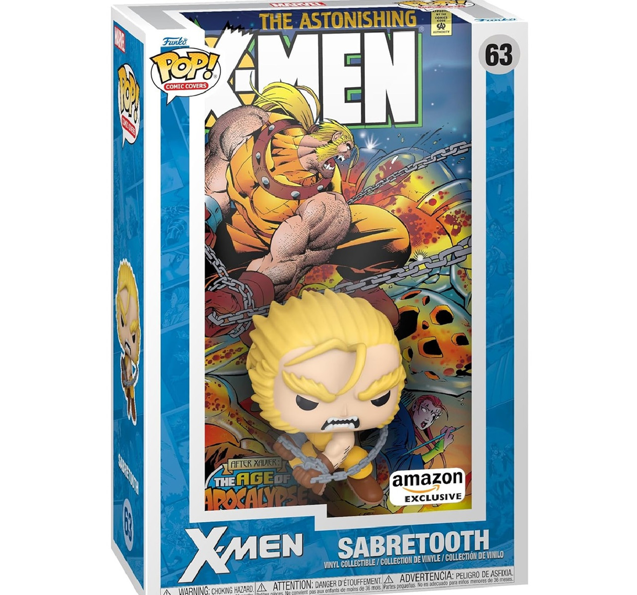 Фігурка Фанко Поп Ікс-мен  Шаблезубий Funko POP Sabretooth 84426, фото 1