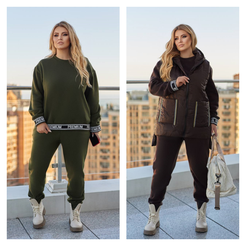 Утеплений комплект трійка, фото 1