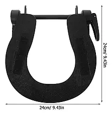 Універсальний підголівник для масажного стола Alfa Massage (пластиковий), фото 2