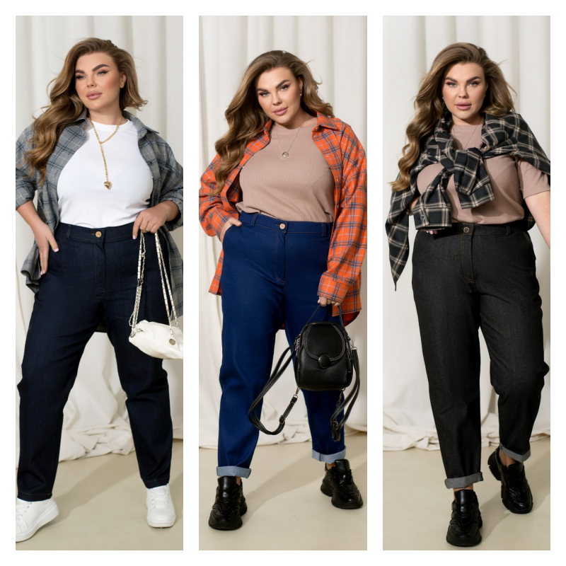 Прямі жіночі джинси, фото 1