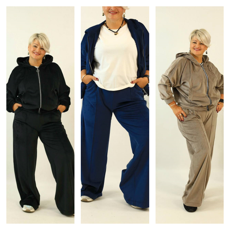 Костюм з велюру утеплений, фото 1