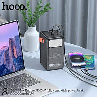 Power Bank Hoco DB03 Max 100000 mAh, 65W PD + QC3.0, с дисплеем и несколькими портами для зарядки