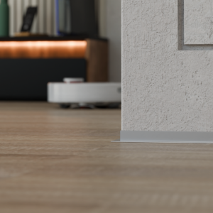 Мініплінтус МПА-217, серія «Тінлайн», 2600мм, анодований срібло