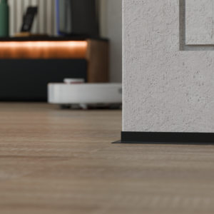 Мініплінтус МПА-217, серія «Тінлайн», 2600мм, чорний анодований