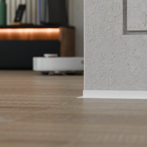 Мініплінтус МПА-217, серія «Тінлайн», 2600мм, білий, фото 1