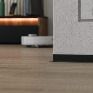 Мініплінтус МПА-317, серія «Тінлайн», 2600мм, анодований чорний