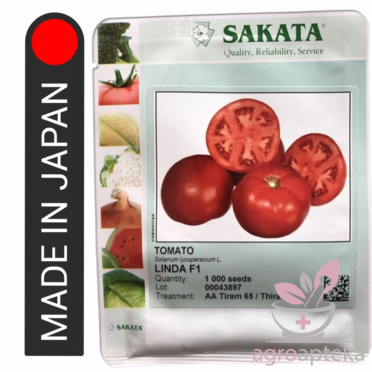 Томат Лінда F1 SAKATA 1000 нас, фото 1