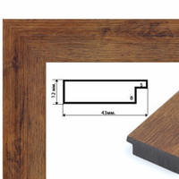 Багетна рамка для картин Світле дерево