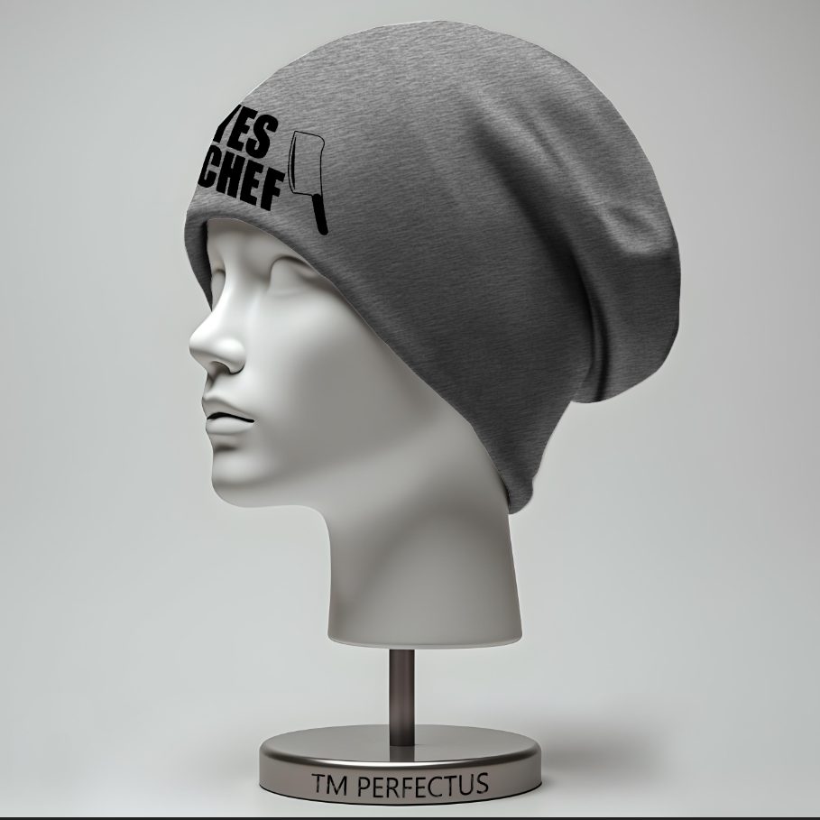 Шапка "Да шеф для шеф кухаря прикол" унісекс з принтом ВСІ розміри, фото 1