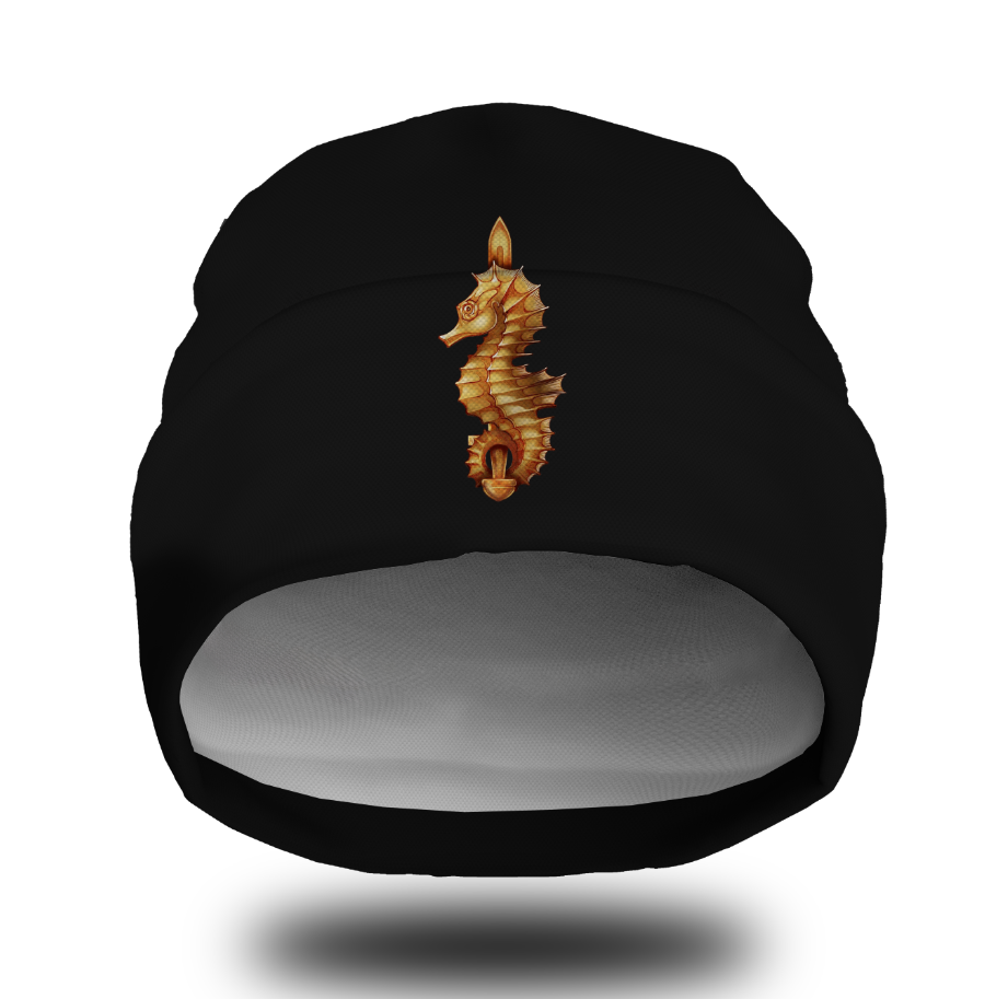 Шапка біні "ССО ВМС емблема знак ЗСУ" унісекс з принтом ВСІ розміри, фото 1