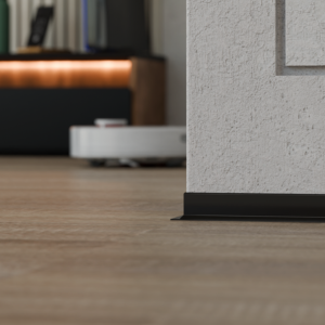 Плінтус накладний висотою 36мм АСП-36 "Стріла" чорний