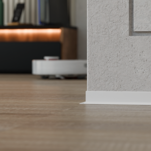 Плінтус накладний висотою 36мм АСП-36 "Стріла" білий