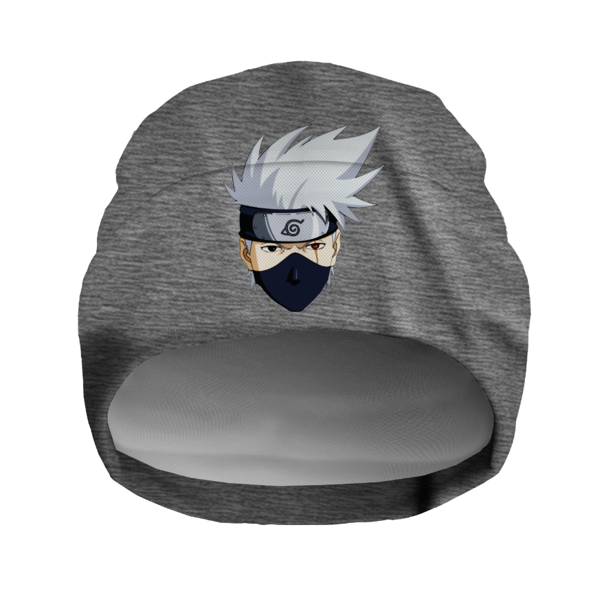 Шапка біні "Наруто аніме" унісекс з принтом ВСІ розміри, фото 1