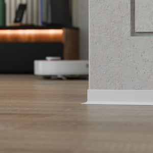 Плінтус накладний висотою 38мм АСП-38 "Стріла" білий