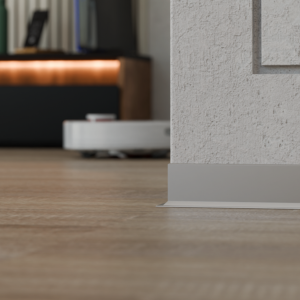 Плінтус накладний "Стріла" АСП-58, срібний