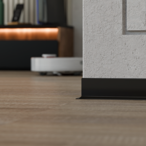 Плінтус накладний "Стріла" АСП-58, чорний