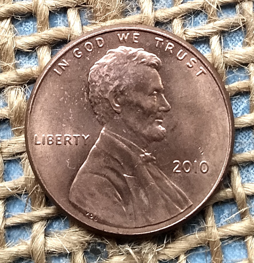 1 цент 2010 року. США, фото 1