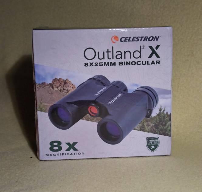 Бінокль Celestron Outland X 8x25 Binocular чорний