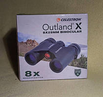 Бінокль Celestron Outland X 8x25 Binocular чорний