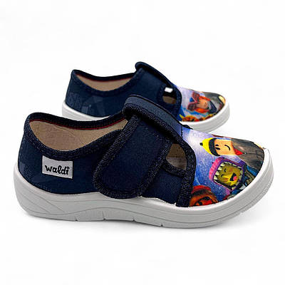 Дитячі текстильні тапочки для хлопчика Waldi 25-30р