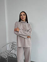 Жіночий базовий теплий костюм з ангори-в’язки, фото 6